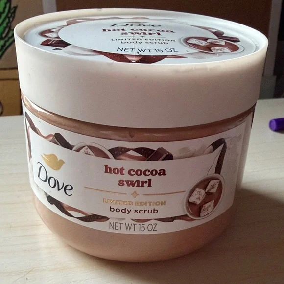 Dove Hot Cocoa Swirl Body Scrub - Brown - Picture 1 of 3